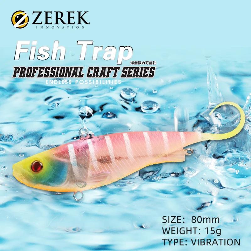 Zerek Fish Trap 65-80MM 10-15G  ε巯 öƽ ̺ TPE  ̾ ׷  Ʈ ̳  ̳ ȭǾϴ.